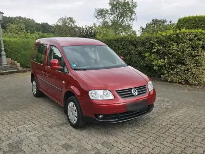 Gebraucht VW Caddy Life 102 PS (75 kW) 2007 Rot Van / Kleinbus