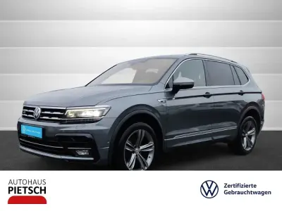 Gebraucht VW Tiguan Allspace R-line 200 PS (147 kW) 2021 Grau SUV