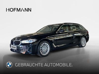 Schwarz uni Gebraucht 2021 BMW 520 Sport Line Kombi | 25.602 €