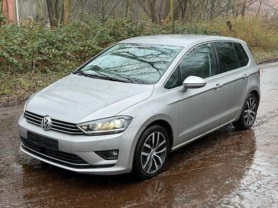Gebraucht VW Golf Sportsvan Highline 125 PS (91 kW) 2015 Silber Van / Kleinbus