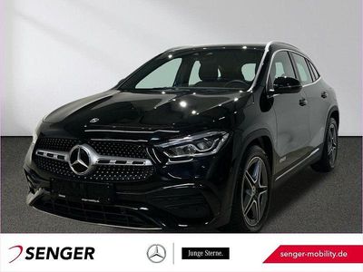 Schwarz Gebraucht 2022 Mercedes GLA200 AMG line SUV | 37.690 € (Etwas zu teuer)