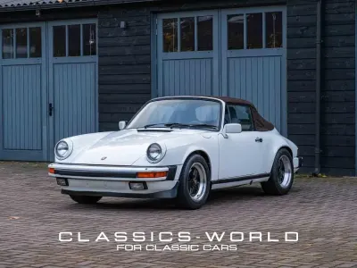 Gebraucht Porsche 911 Carrera Cabriolet 1985 Weiß Cabrio