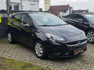 Gebraucht Opel Corsa Edition 69 PS (50 kW) 2015 Mitternacht schwarz Kleinwagen