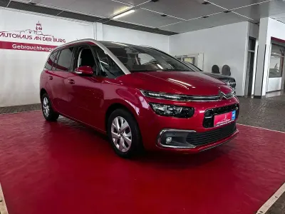 Gebraucht Citroën C4 SpaceTourer SELECTION 120 PS (88 kW) 2017 Lackierung rot rubi/typ Van / Kleinbus