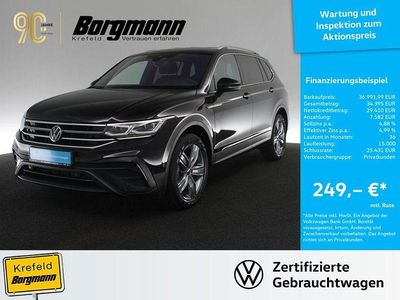 Gebraucht VW Tiguan Allspace Move 150 PS (110 kW) 2024 Schwarz / deep black SUV