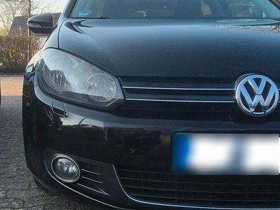 Gebraucht VW Golf VI Highline 122 PS (89 kW) 2008 Schwarz Kleinwagen