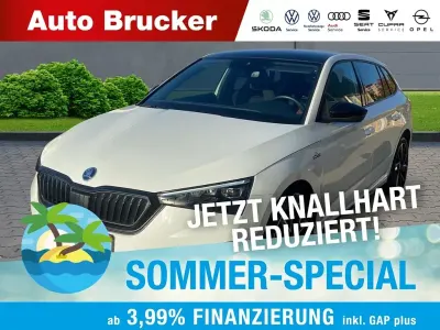 Gebraucht Skoda Scala Monte Carlo 110 PS (80 kW) 2021 Weiss Kleinwagen