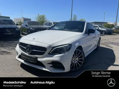 Gebraucht Mercedes 220 AMG 194 PS (142 kW) 2024 Unilack polarweiß Coupé