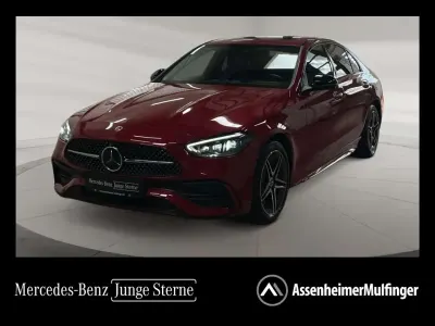 Gebraucht Mercedes C300e AMG 197 PS (144 kW) 2023 Designo patagonienrot metallic Limousine