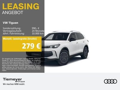 Weiß Gebraucht 2025 VW Tiguan Goal SUV | 33.950 € (Superpreis)