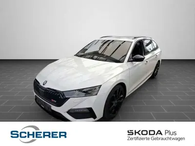 Gebraucht Skoda Octavia Plus Edition 200 PS (147 kW) 2023 Weiß Kombi
