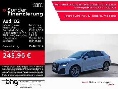 Gebraucht Audi Q2 S-Line 190 PS (139 kW) 2025 Weiß SUV