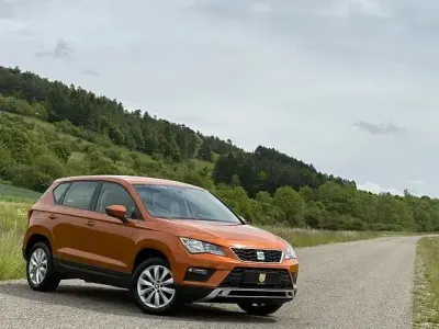 Gebraucht Seat Ateca Style 116 PS (85 kW) 2019 Orange SUV