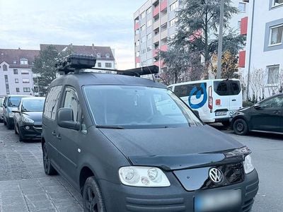 Gebraucht VW Caddy 70 PS (51 kW) 2006 Schwarz Van / Kleinbus