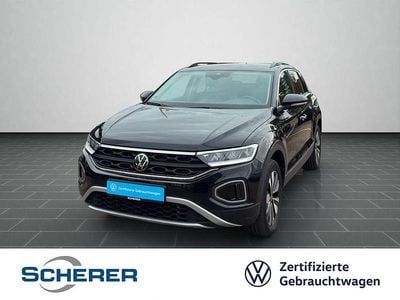 Deep black perleffekt (metallic) Gebraucht 2023 VW T-Roc Move SUV | 24.490 € (Superpreis)