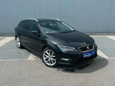 Używany Seat Leon FR-Line 185 KM (136 kW) 2016 Czarny Kombi
