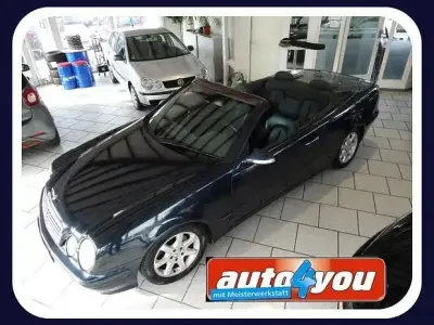 Second-hand Mercedes CLK200 Elegance 163 CP (119 kW) 2003 Negru Cabrio