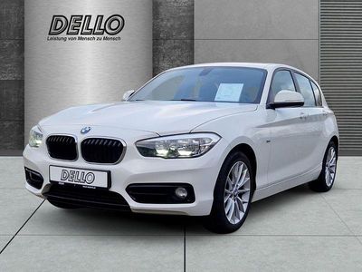 Gebraucht BMW 118 Sport Line 150 PS (110 kW) 2016 Weiß Kleinwagen