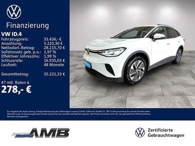 Weiß Gebraucht 2025 VW ID.4 Pure SUV | 32.780 € (Fairer Preis)