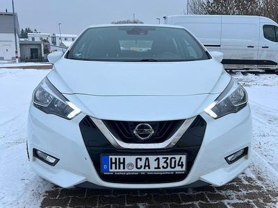 Gebraucht Nissan Micra 71 PS (52 kW) 2018 Weiß Kleinwagen