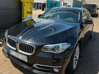 Gebraucht BMW 525 Luxury Line 218 PS (160 kW) 2015 Schwarz Kombi