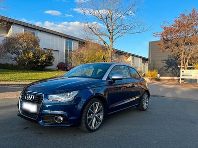 Begagnad Audi A1 Exclusive 105 HK (77 kW) 2011 Blå Halvkombi