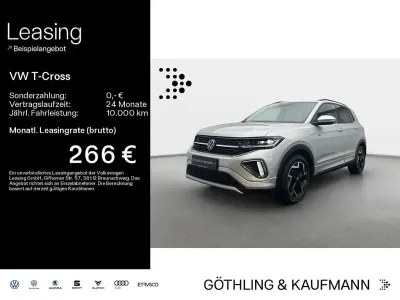 Brugt VW T-Cross R-line 150 HK (110 kW) 2025 Sølv SUV