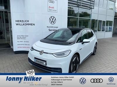 Gebraucht VW ID.3 Pro 150 kW (204 PS) 2021 Weiß metallic Kleinwagen