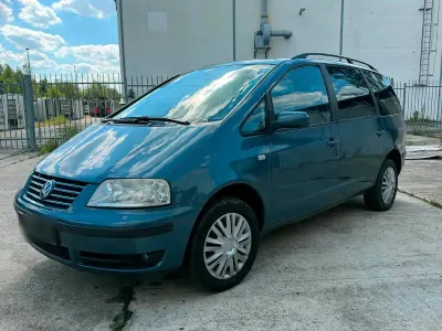 Gebraucht VW Sharan 131 PS (96 kW) 2003 Blau Van / Kleinbus
