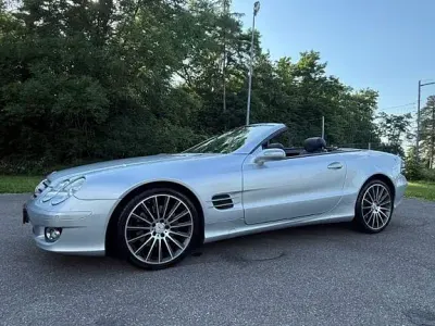 Gebraucht Mercedes SL350 AMG 272 PS (200 kW) 2008 Silber Cabrio