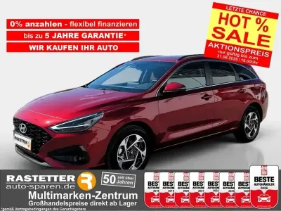 Neu Hyundai i30 140 PS (102 kW) 2025 Rot Kombi