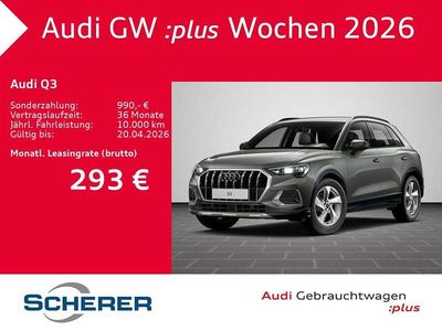 Gebraucht Audi Q3 Ambiente 150 PS (110 kW) 2025 Chronosgrau metallic (metallic) SUV