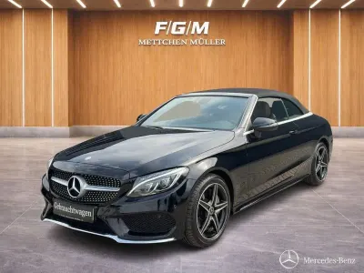Gebraucht Mercedes C250 AMG 211 PS (155 kW) 2017 Schwarz uni Cabrio
