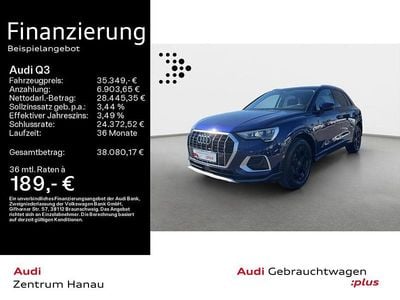 Usata Audi Q3 Advanced 150 CV (110 kW) 2025 Blu SUV