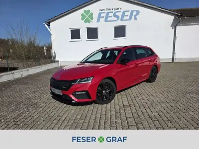Usata Skoda Octavia RS 200 CV (147 kW) 2023 Rosso Station wagon