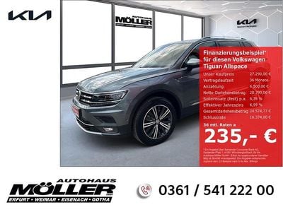 Gebraucht VW Tiguan Allspace Highline 239 PS (175 kW) 2018 Grau SUV