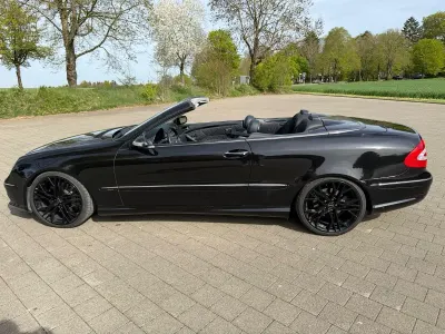Gebraucht Mercedes CLK500 Avantgarde 306 PS (225 kW) 2004 Schwarz Cabrio