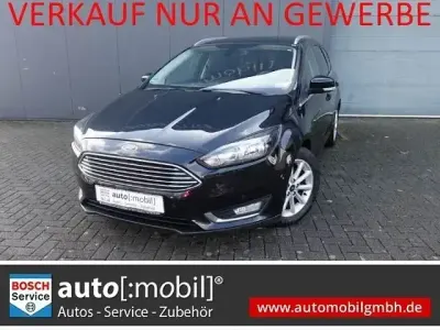 Second-hand Ford Focus Titanium 120 CP (88 kW) 2015 Negru Break