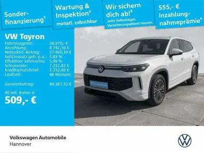 Second-hand VW Tayron Life 150 CP (110 kW) 2025 Alb SUV