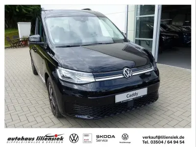 Gebraucht VW Caddy Dark Label 122 PS (89 kW) 2024 Schwarz Van / Kleinbus