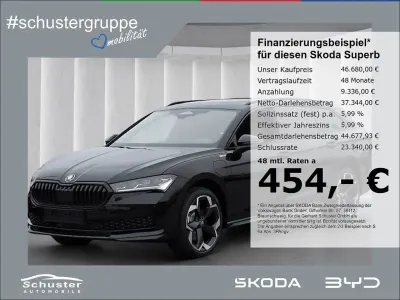 Neu Skoda Superb SportLine 204 PS (150 kW) 2026 Grau Kombi