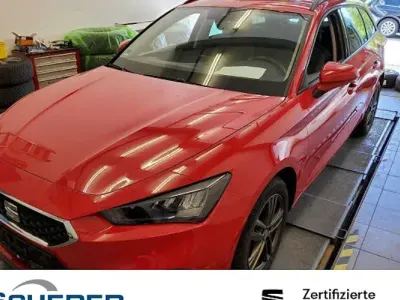 Usata Seat Leon ST Style 150 CV (110 kW) 2023 Rosso Station wagon