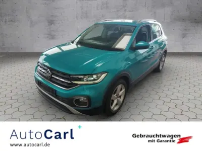 Gebraucht VW T-Cross Style 110 PS (80 kW) 2022 Makenatürkis metallic SUV