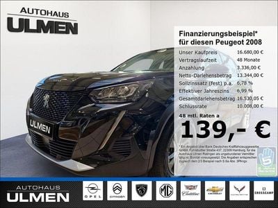 Gebraucht Peugeot e-2008 Active 100 kW (136 PS) 2021 Schwarz SUV
