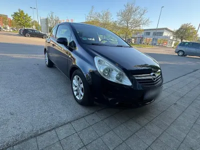 Gebraucht Opel Corsa 80 PS (58 kW) 2008 Schwarz Kleinwagen