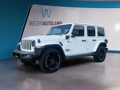 Gebraucht Jeep Wrangler Unlimited 80th Anniversary 272 PS (200 kW) 2021 Weiß SUV