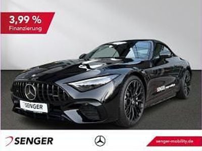 Gebraucht Mercedes SL43 AMG AMG 421 PS (309 kW) 2026 Schwarz (lack obsidianschwarz) Cabrio