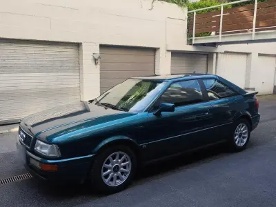 Gebraucht Audi Coupé 116 PS (85 kW) 1992 Grün Coupé