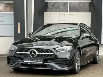 Brugt Mercedes C220 AMG 200 HK (147 kW) 2023 Sort Stationcar