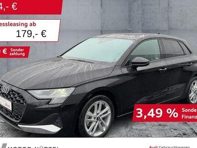 Begagnad Audi A3 Advanced 150 HK (110 kW) 2025 Svart Sedan